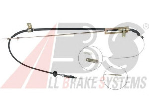 A.B.S. K12285 trosas, stovėjimo stabdys 
 Stabdžių sistema -> Valdymo svirtys/trosai
0S083-44-410C, 0S083-44-410E