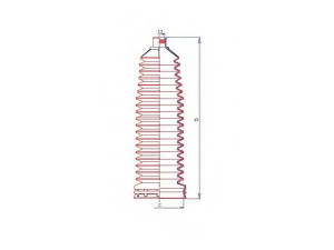 DA SILVA K5523 gofruotoji membrana, vairavimas 
 Vairavimas -> Gofruotoji membrana/sandarinimai
2034602300, 2034630296, A2034602300