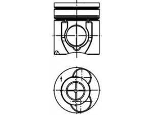 KOLBENSCHMIDT 40263600 stūmoklis 
 Variklis -> Cilindrai/stūmokliai
1383880, 1393166, 1393168