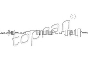 TOPRAN 722 109 sankabos trosas 
 Sankaba/dalys -> Sankabos valdymas -> Sankabos trosas
2150 S4, E 074 315, 2150 S4, E 074 315