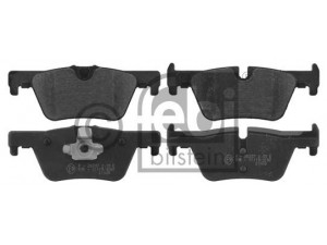 FEBI BILSTEIN 16863 stabdžių trinkelių rinkinys, diskinis stabdys 
 Techninės priežiūros dalys -> Papildomas remontas
34 20 6 799 809, 34 21 6 850 569