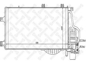 STELLOX 10-45488-SX kondensatorius, oro kondicionierius 
 Oro kondicionavimas -> Kondensatorius
1 850 089, 13114012, 13126764, 13140750