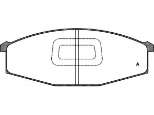OPEN PARTS BPA0129.10 stabdžių trinkelių rinkinys, diskinis stabdys 
 Techninės priežiūros dalys -> Papildomas remontas
41060C7128, 41060C7191, 41060C7193