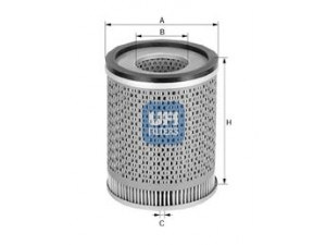 UFI 25.532.00 alyvos filtras
15208-61525
