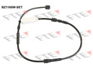 FTE BZ1160W-SET įspėjimo kontaktas, stabdžių trinkelių susidėvėjimas 
 Stabdžių sistema -> Susidėvėjimo indikatorius, stabdžių trinkelės
34 35 6 792 559