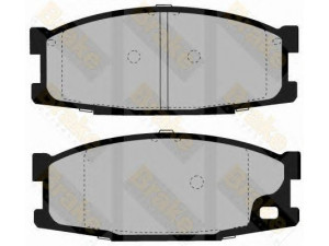 Brake ENGINEERING PA1373 stabdžių trinkelių rinkinys, diskinis stabdys 
 Techninės priežiūros dalys -> Papildomas remontas
MC894589, MK499873