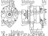 VALEO 436356 kintamosios srovės generatorius
5000788772