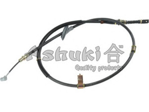 ASHUKI HRK12440 trosas, stovėjimo stabdys 
 Stabdžių sistema -> Valdymo svirtys/trosai
54402-62G10