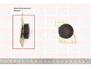 FAI AutoParts T9587 įtempiklio skriemulys, V formos rumbuotas diržas 
 Diržinė pavara -> V formos rumbuotas diržas/komplektas -> Įtempiklio skriemulys
6453.76, 645376, 91516222