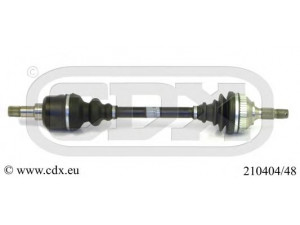 CDX 210404/48 kardaninis velenas 
 Ratų pavara -> Kardaninis velenas