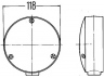 HELLA 2XD 003 022-061 įspėjamasis žibintas
04 15 761, 15 761, 415 761