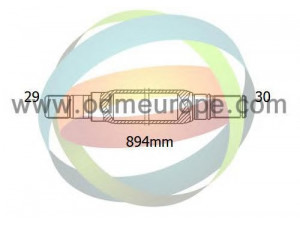 ODM-MULTIPARTS 15-210003 kardaninis velenas 
 Ratų pavara -> Kardaninis velenas
2E0501172B, 2E0501172F