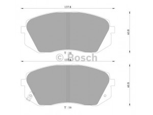 BOSCH 0 986 AB3 091 stabdžių trinkelių rinkinys, diskinis stabdys 
 Techninės priežiūros dalys -> Papildomas remontas
58101-C1A20, 58101 1DA00, 58101 1DE00