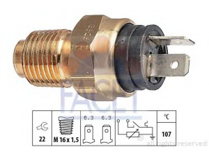 FACET 7.3526 siuntimo blokas, aušinimo skysčio temperatūra 
 Elektros įranga -> Jutikliai
1338 93, 1338 F7, 4837950, 504127558