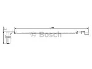 BOSCH 0 265 001 134 jutiklis, rato greitis 
 Elektros įranga -> Jutikliai
5 30 433, 90510190, 90510190