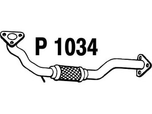 FENNO P1034 išleidimo kolektorius 
 Išmetimo sistema -> Išmetimo vamzdžiai
BM50193, 51797393