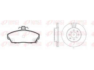 REMSA 8337.01 stabdžių rinkinys, diskiniai stabdžiai 
 Stabdžių sistema -> Diskinis stabdys -> Stabdžių remonto rinkinys
45022-SK3-E00, 45022-ST3-E00, 45022-ST3-E01
