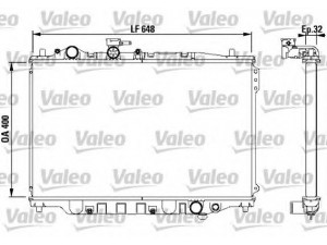 VALEO 732538 radiatorius, variklio aušinimas 
 Aušinimo sistema -> Radiatorius/alyvos aušintuvas -> Radiatorius/dalys
F252-15-200, F25215200, F2J2-15-200
