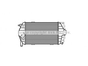 AVA QUALITY COOLING FT4126 tarpinis suslėgto oro aušintuvas, kompresorius 
 Variklis -> Oro tiekimas -> Įkrovos agregatas (turbo/superįkrova) -> Tarpinis suslėgto oro aušintuvas
82462820