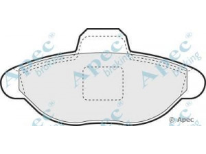 APEC braking PAD1035 stabdžių trinkelių rinkinys, diskinis stabdys 
 Techninės priežiūros dalys -> Papildomas remontas
5892786, 71738134