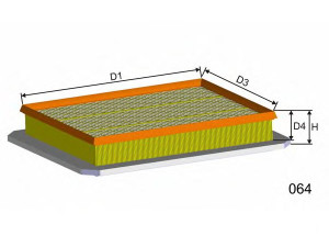 MISFAT P259 oro filtras 
 Filtrai -> Oro filtras
55557128, 5834040, 93181980, 93183389