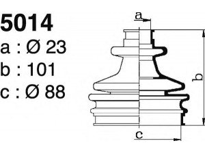 DEPA 5014 gofruotoji membrana, kardaninis velenas 
 Ratų pavara -> Gofruotoji membrana
9566934088, 329301, 329391