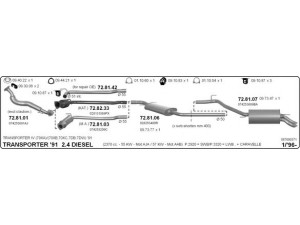IMASAF 587000371 išmetimo sistema 
 Išmetimo sistema -> Išmetimo sistema, visa