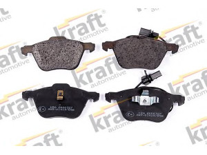 KRAFT AUTOMOTIVE 6000327 stabdžių trinkelių rinkinys, diskinis stabdys 
 Techninės priežiūros dalys -> Papildomas remontas
1133446, 1205696, YM21-2K021-BA