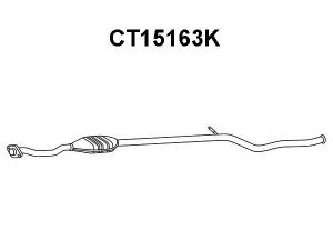 VENEPORTE CT15163K katalizatoriaus keitiklis 
 Išmetimo sistema -> Katalizatoriaus keitiklis
170629, 170630, 173112, 173118