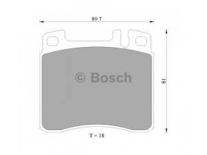 BOSCH 0 986 AB4 439 stabdžių trinkelių rinkinys, diskinis stabdys 
 Techninės priežiūros dalys -> Papildomas remontas
002 420 03 20, A 002 420 03 20