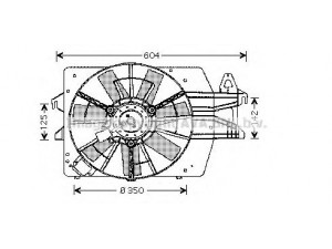 AVA QUALITY COOLING FD7512 ventiliatorius, radiatoriaus 
 Aušinimo sistema -> Oro aušinimas
1015009, 1020875, 1076615, 95AB8C607CC