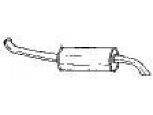 AKS DASIS SG20609 galinis duslintuvas