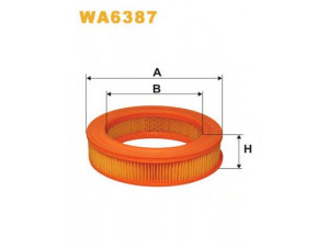 WIX FILTERS WA6387 oro filtras 
 Techninės priežiūros dalys -> Techninės priežiūros intervalai
123, IIM123, 1504387, 5008717, 711F9601AB