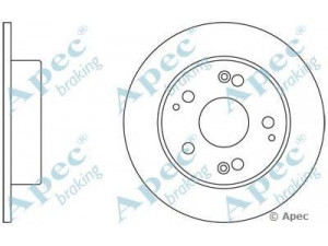 APEC braking DSK2177 stabdžių diskas 
 Dviratė transporto priemonės -> Stabdžių sistema -> Stabdžių diskai / priedai
42510S84A50, 42510S84A52