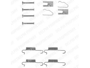 DELPHI LY1010 priedų komplektas, stabdžių trinkelės 
 Stabdžių sistema -> Būgninis stabdys -> Dalys/priedai