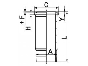 KOLBENSCHMIDT 89084110 cilindro įvorė 
 Variklis -> Cilindrai/stūmokliai
271156, 271156-2, 271181, 271181-0