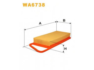 WIX FILTERS WA6738 oro filtras 
 Techninės priežiūros dalys -> Techninės priežiūros intervalai
1444 VZ, 1444X3, 1444X7, 9642212080