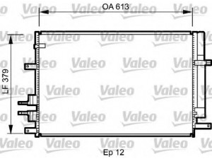 VALEO 818187 kondensatorius, oro kondicionierius 
 Oro kondicionavimas -> Kondensatorius
50507287, 50507288, 60694767, 60698005