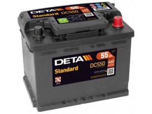 DETA DC550 starterio akumuliatorius; starterio akumuliatorius 
 Elektros įranga -> Akumuliatorius
8N7 915 105 AK, 8N7 915 105A, 01579A101K