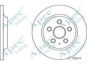 APEC braking DSK3010 stabdžių diskas 
 Dviratė transporto priemonės -> Stabdžių sistema -> Stabdžių diskai / priedai
K01126251, K01126251A, K01126251B