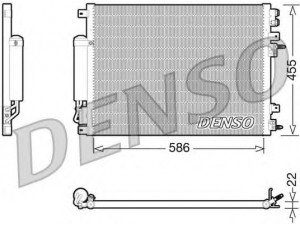 DENSO DCN06001 kondensatorius, oro kondicionierius 
 Oro kondicionavimas -> Kondensatorius
05137693AA