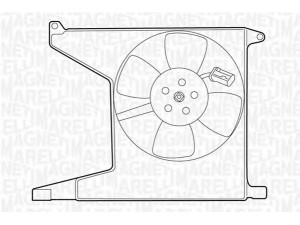 MAGNETI MARELLI 069422208010 ventiliatorius, radiatoriaus 
 Aušinimo sistema -> Oro aušinimas
1314528, 1314528+1341244, 1341244