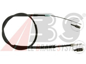 A.B.S. K16718 trosas, stovėjimo stabdys 
 Stabdžių sistema -> Valdymo svirtys/trosai
4745.P6, 9633826780