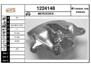 SNRA 1224148 stabdžių apkaba 
 Dviratė transporto priemonės -> Stabdžių sistema -> Stabdžių apkaba / priedai
0004206083