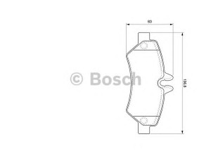 BOSCH 0 986 494 123 stabdžių trinkelių rinkinys, diskinis stabdys 
 Techninės priežiūros dalys -> Papildomas remontas
004 420 69 20, A 004 420 69 20