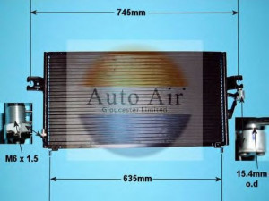 AUTO AIR GLOUCESTER 16-1230 kondensatorius, oro kondicionierius 
 Oro kondicionavimas -> Kondensatorius
921100N020