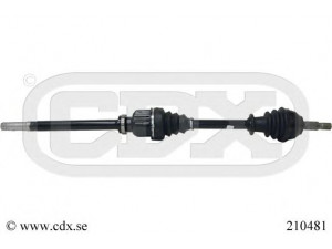 CDX 210481 kardaninis velenas 
 Ratų pavara -> Kardaninis velenas
3273NP, 3273NQ