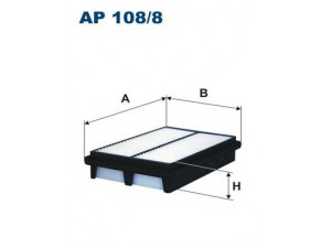 FILTRON AP108/8 oro filtras 
 Techninės priežiūros dalys -> Techninės priežiūros intervalai
281133K100