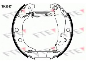 FTE TK2037 stabdžių trinkelių komplektas 
 Techninės priežiūros dalys -> Papildomas remontas
42416W