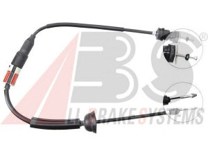 A.B.S. K27400 sankabos trosas 
 Dviratė transporto priemonės -> Kabeliai ir tachometro velenaai -> Sankabos trosas
2150.G3, 96182664